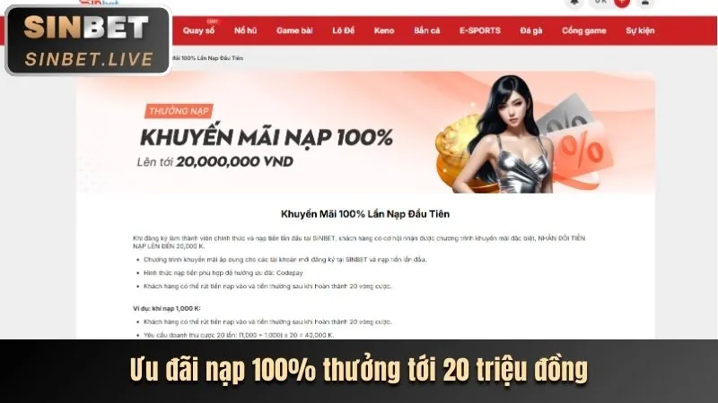 Giao diện hướng dẫn đăng ký và nạp tiền của dola88 win